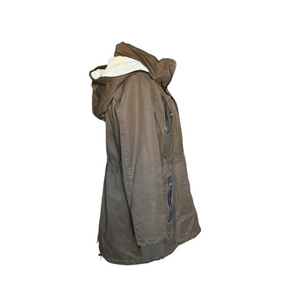 Steve Madden Women's Cotton Anorak with Zip Pockets- Size Medium - Picture 5 of 16